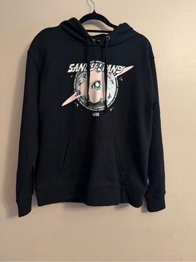 Vans X Sandy Laing Black Graphic Hoodie